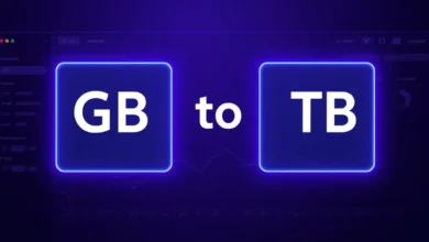 GB to TB Converter - free online tool by The Core IT Tech