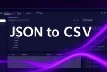 JSON to CSV Converter - free online tool by The Core IT Tech