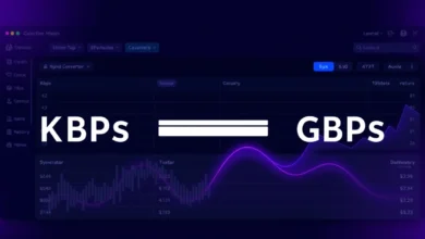 Kbps to Mbps to Gbps Converter - free online tool by The Core IT Tech