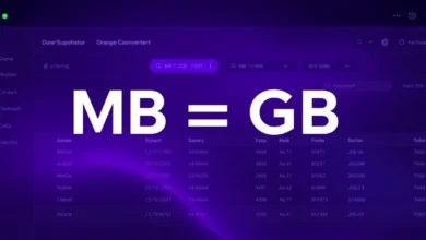 MB to GB Converter - free online tool by The Core IT Tech