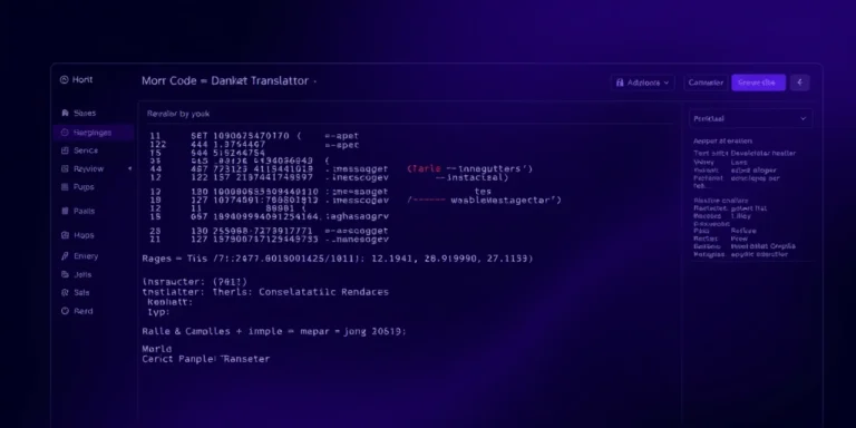 Morse Code Translator - free online tool by The Core IT Tech