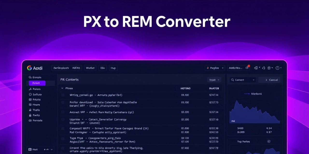 Px In PX to REM Converter (and REM to PX) | Free Tool