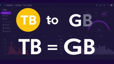 TB to GB Converter - free online tool by The Core IT Tech