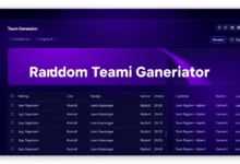 Random Team Generator - free online tool by The Core IT Tech