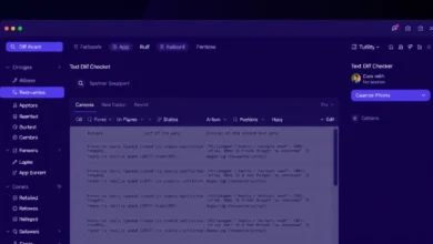 Text Diff Checker - free online tool by The Core IT Tech