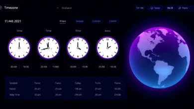 Timezone Converter - free online tool by The Core IT Tech