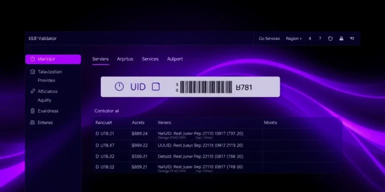 UUID Validator - free online tool by The Core IT Tech