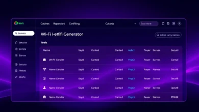 Wi-Fi Name Generator - free online tool by The Core IT Tech