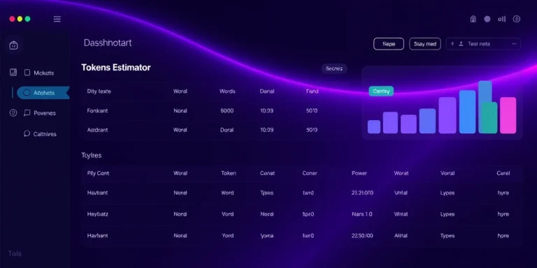 Words to Tokens Estimator - free online tool by The Core IT Tech